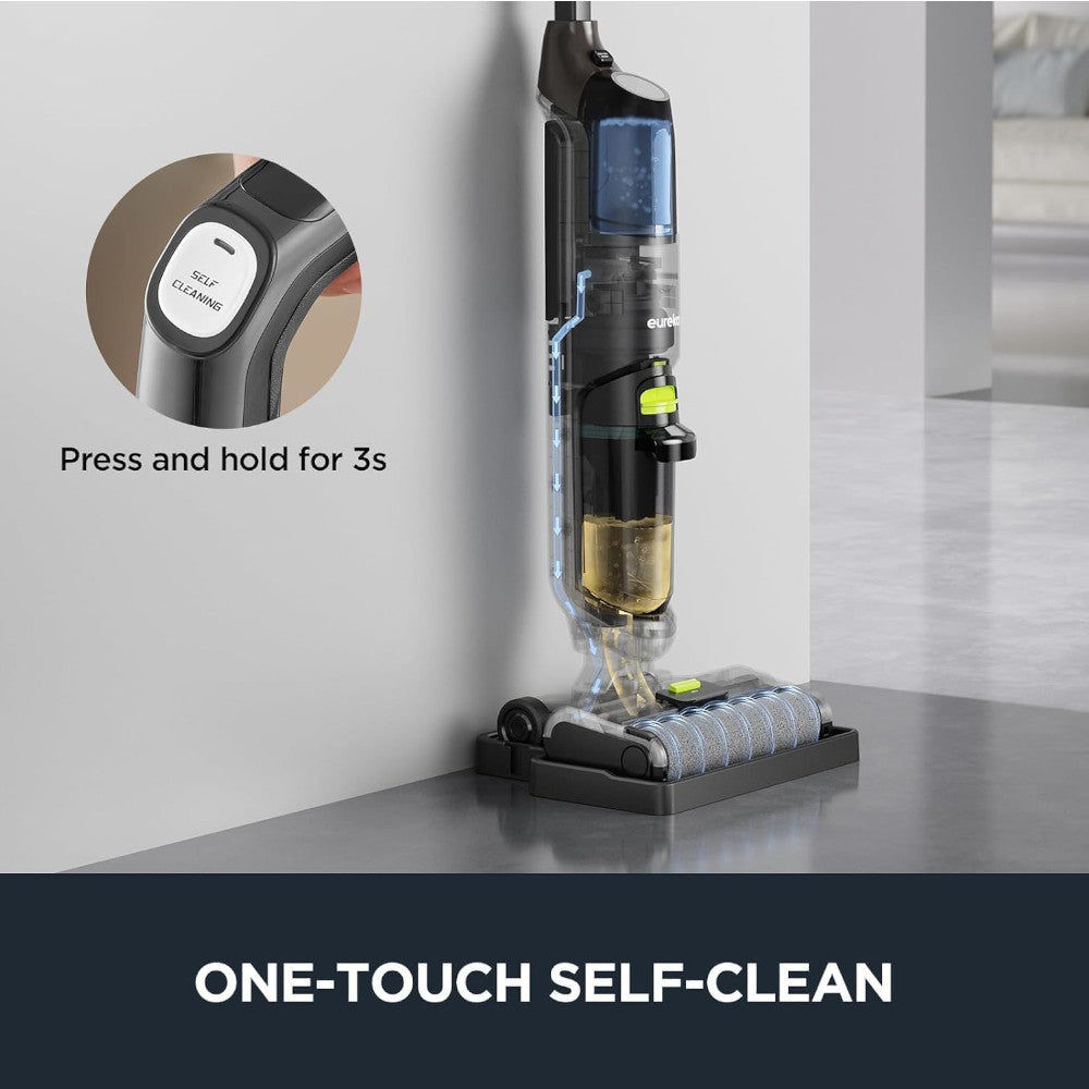 EUREKA NEW400 Cordless Wet Dry Vacuum All-in-One Mop - Factory serviced with Home Essentials warranty