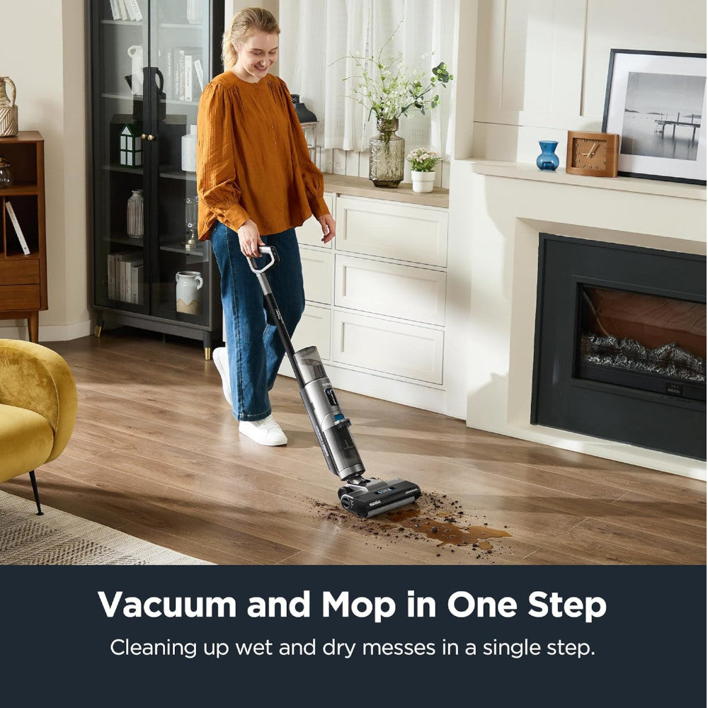 EUREKA NEW430BL RapidWash Wet Dry Cleaner Self Cleaning Vacuum and Mop - Factory serviced with Home Essentials warranty