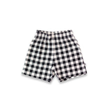 Kid’s Bamboo Play Shorts | Bison Plaid