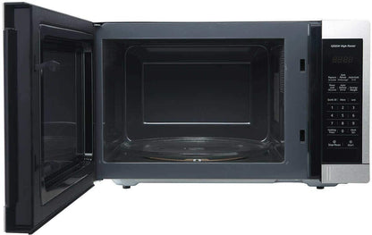 PANASONIC 1.3 CU FT Stainless Steel Genius Microwave - Refurbished with Home Essentials warranty - NN-SC678S
