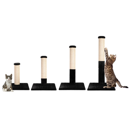 Noba Evolution - Arbre à chat 4 en 1 - Peluche noire