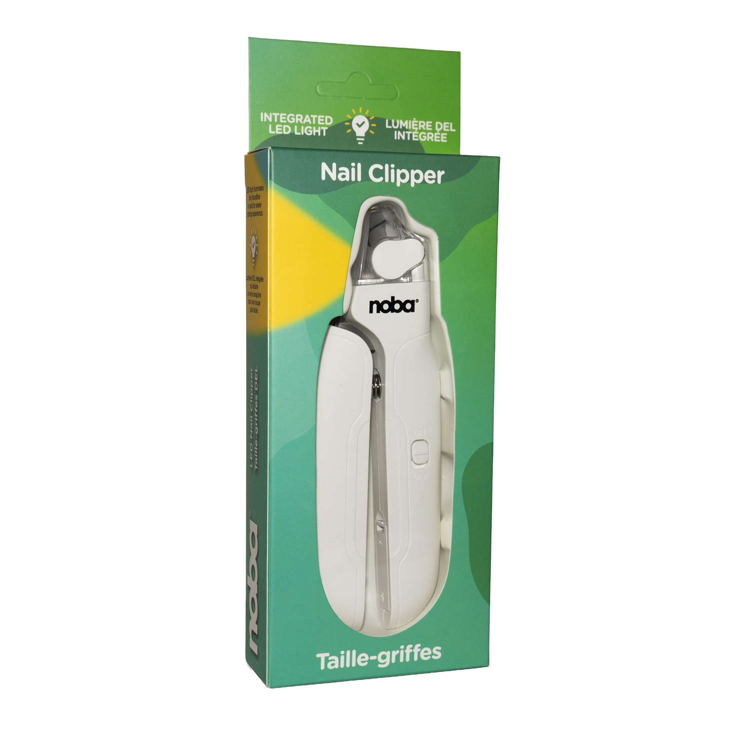 Coupe-griffes LED Noba pour chiens et chats