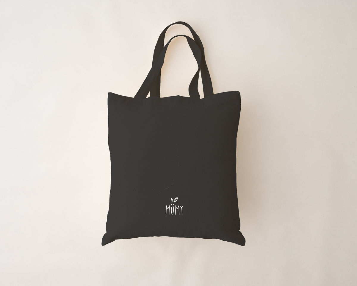 Sac réutilisable noir - Fantômes