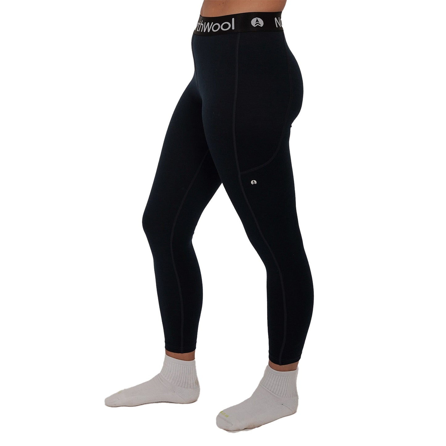 Legging NorthWool en mélange de mérinos pour femme — Épais