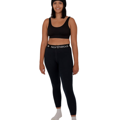 Legging NorthWool en mélange de mérinos pour femme — Épais