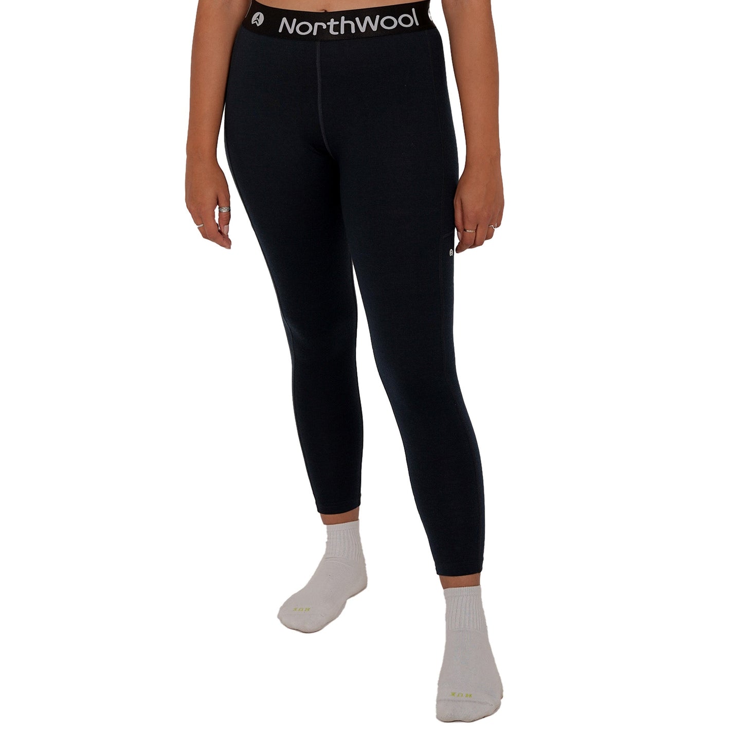 Legging NorthWool en mélange de mérinos pour femme — Épais