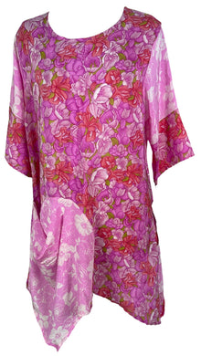Robe Tunique PRC6547 Avatar en Soie Pure avec Poches