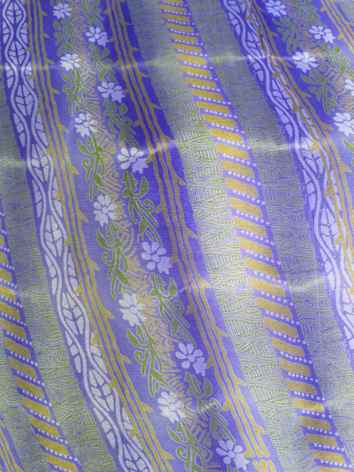 PCH6406 Top ample en pure soie de mousseline très transparente