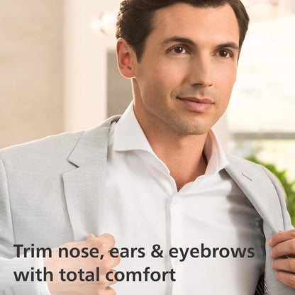 PHILIPS NT3650/26 Nose Trimmer Series 3000 with Protective Guard System