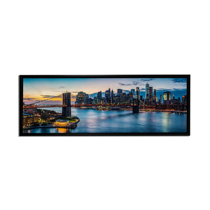 Cities Skylines-Pont au coucher du soleil (New York)-Art mural