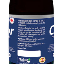 Huile hydratante Naka Platinum PURE CASTOR, 270 ml