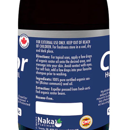 Naka Platinum PURE CASTOR MOISTURIZING OIL, 270ml