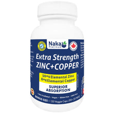 Naka Platinum EXTRA STRENGTH ZINC+COPPER, 120 VCaps
