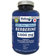 Naka Platine BERBÉRINE 1000mg, 150 Gélules Végétales