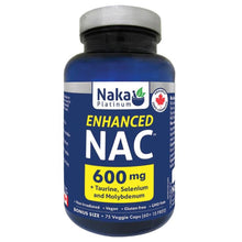 Naka Platinum ENHANCED NAC, 75 gélules végétales