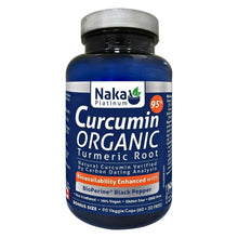Naka Platinum CURCUMINE RACINE DE CURCUMA BIOLOGIQUE, 90 capsules végétales
