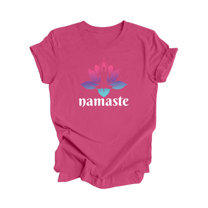 Namaste - Yoga Gift, Meditation Shirt, Yoga T-shirt, Yoga Lover Gift, Yoga Teacher Shirt, Wellness Shirt, Self Care Shirt - Inspired X