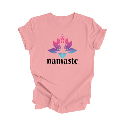 Namaste - Yoga Gift, Meditation Shirt, Yoga T-shirt, Yoga Lover Gift, Yoga Teacher Shirt, Wellness Shirt, Self Care Shirt - Inspired X