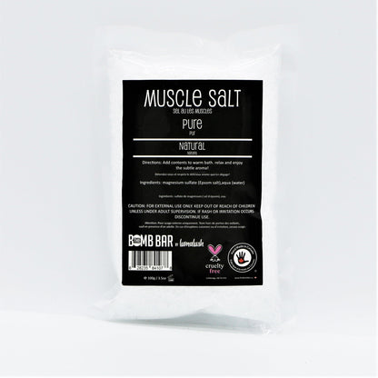 Muscle Salt Soak with Epsom Salt