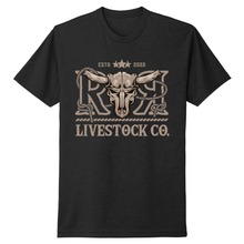 T-SHIRT RR LIVESTOCK CO. | Noir