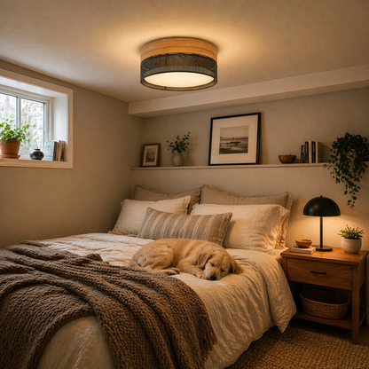 Plafonnier NICOL scandinave pour couloir, chambre et cuisine