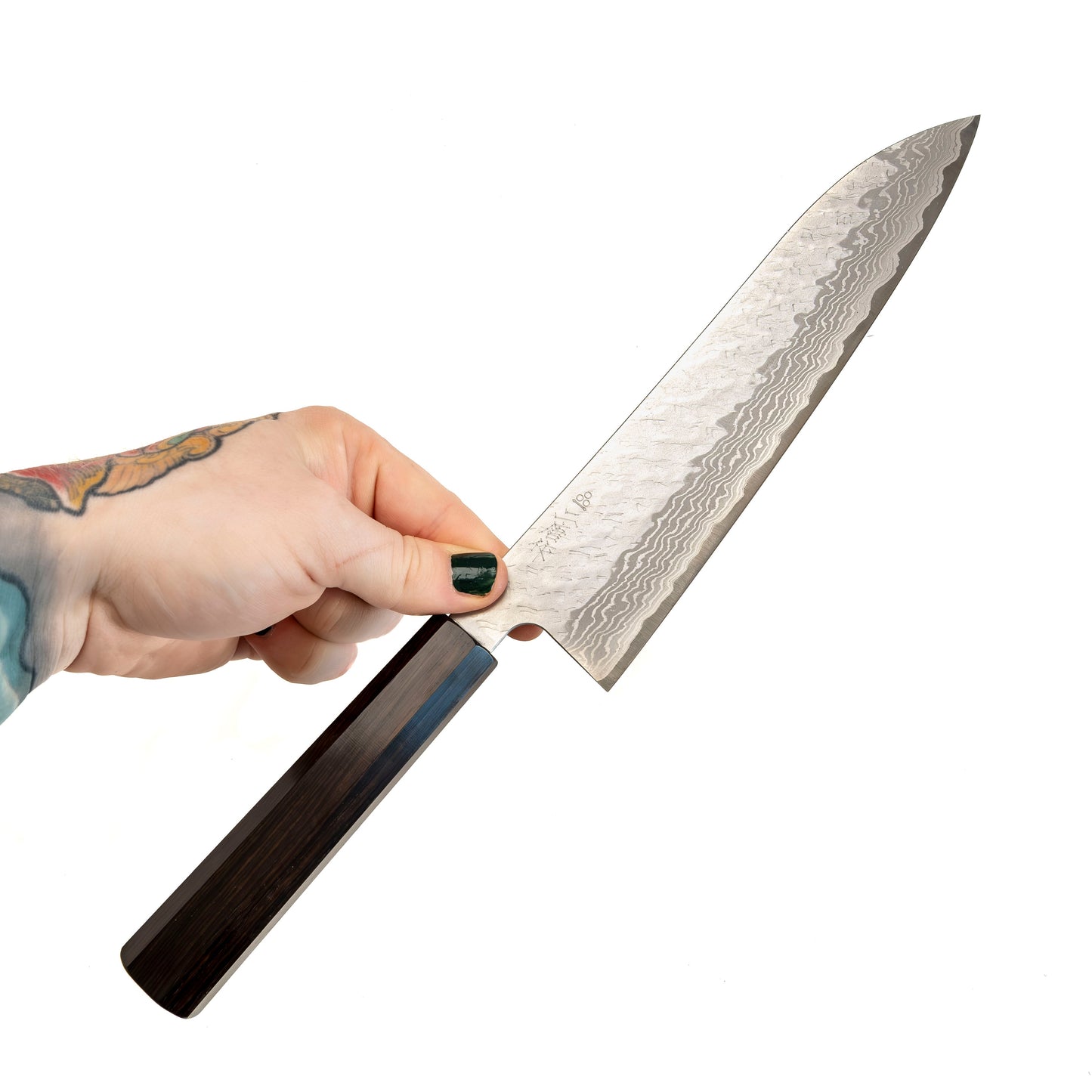 Nigara Hamono Tsuchime Damas Gyuto 235 mm