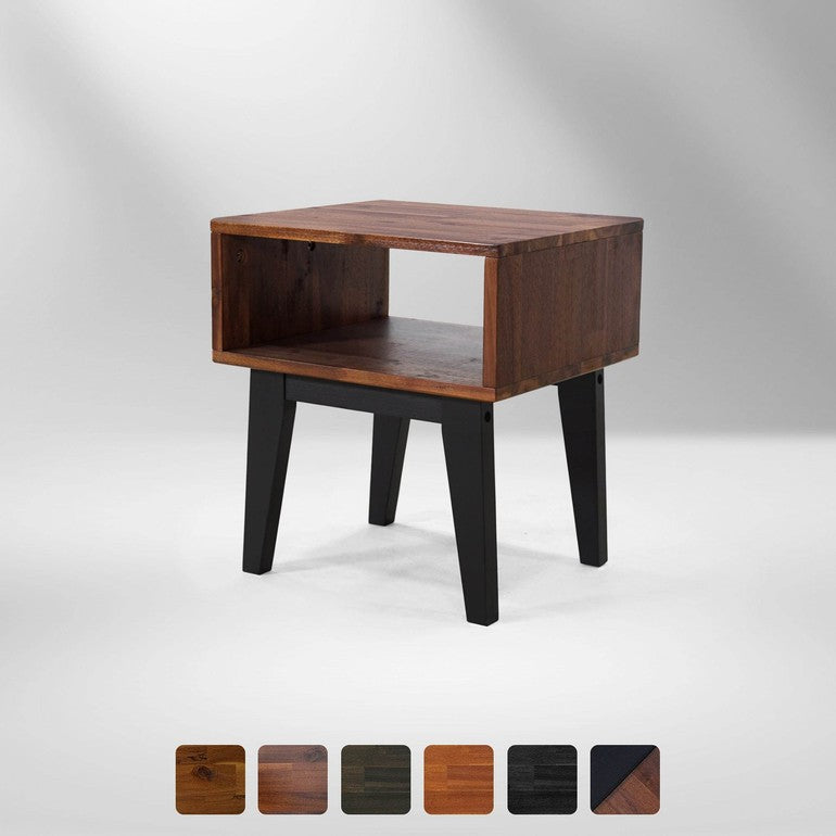 Table de chevet Serena en bois massif