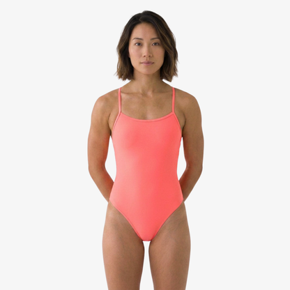 Maillot de bain d'entraînement une pièce avec attaches au dos Corail Norca