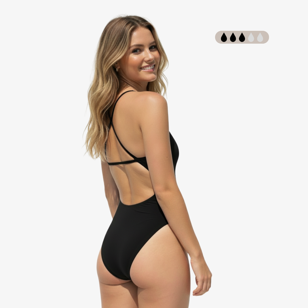 Maillot de bain de période SecureFlo Onyx X-Back par Norca