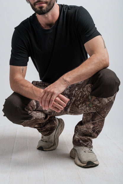 Pantalon camouflage homme, résistant à l'eau, pour l'aventure