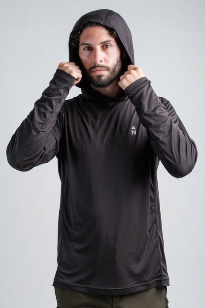 Sweat à capuche rafraîchissant d'été UPF 50