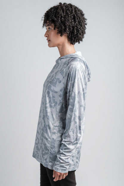Sweat à capuche d'été rafraîchissant anti-UV UPF 50 pour femme