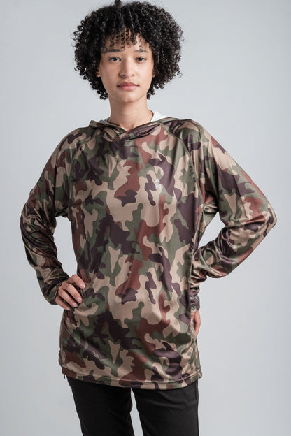 Sweat à capuche d'été rafraîchissant anti-UV UPF 50 pour femme