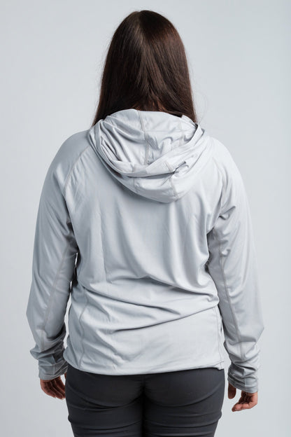Sweat à capuche d'été rafraîchissant anti-UV UPF 50 pour femme