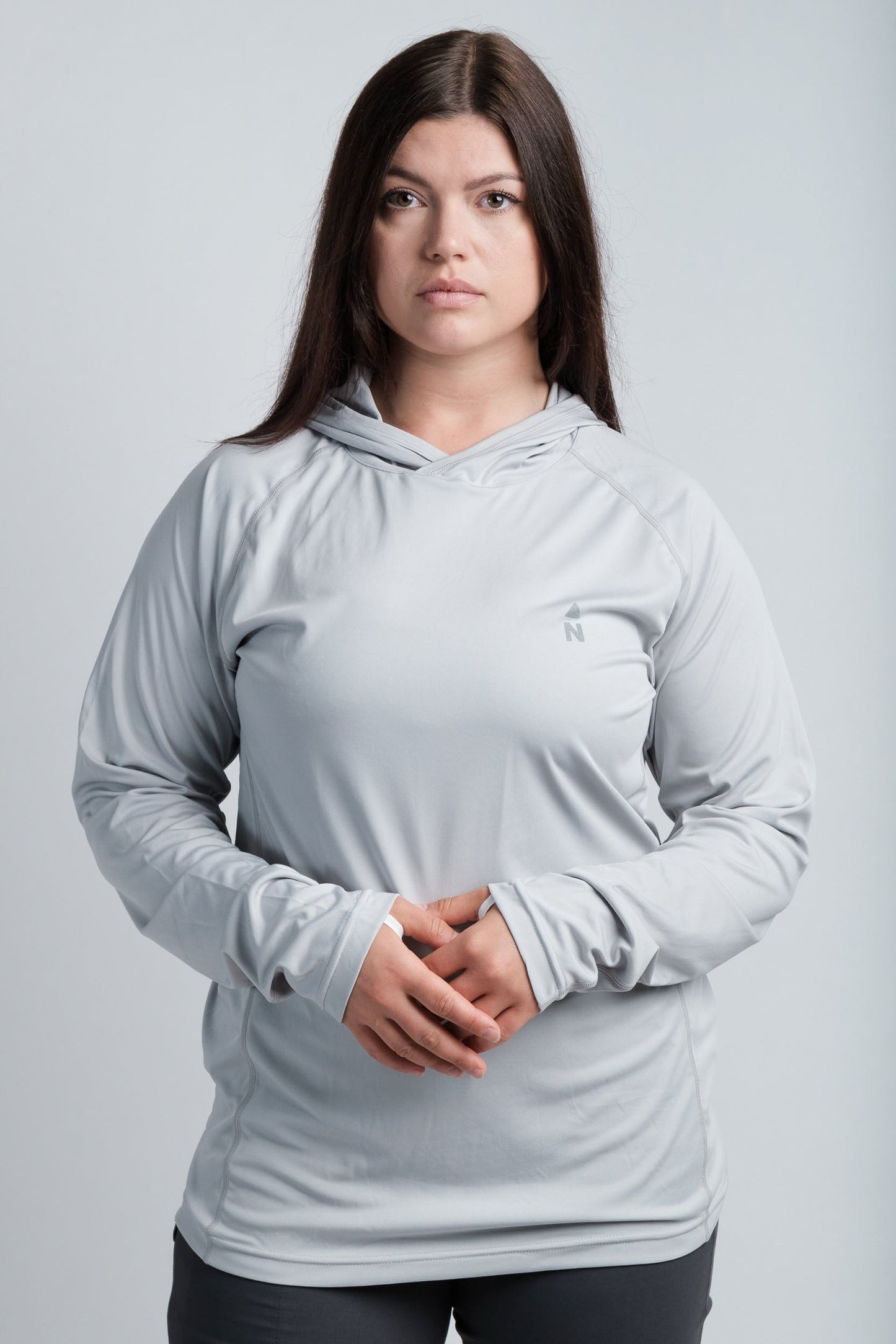 Sweat à capuche d'été rafraîchissant anti-UV UPF 50 pour femme