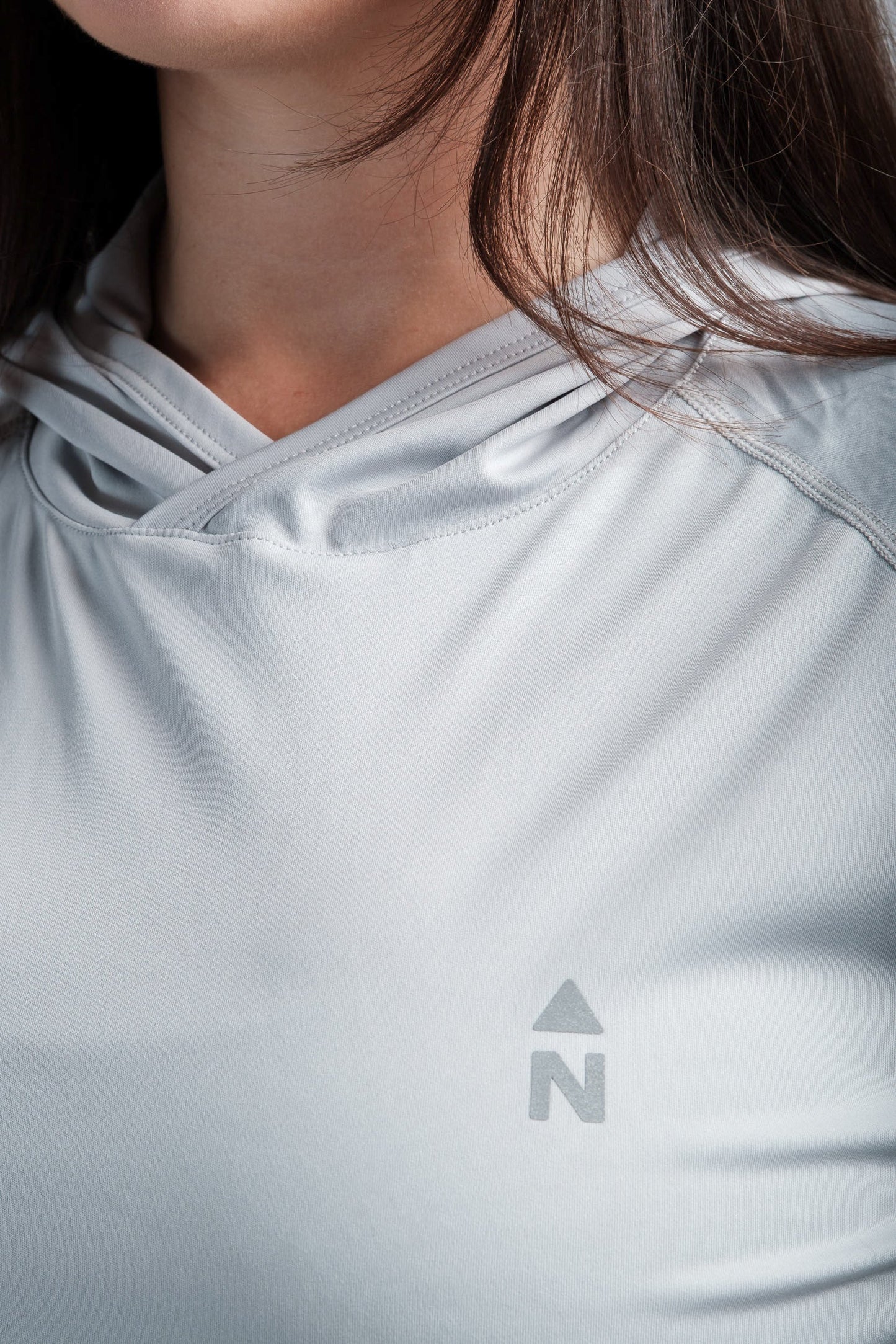 Sweat à capuche d'été rafraîchissant anti-UV UPF 50 pour femme