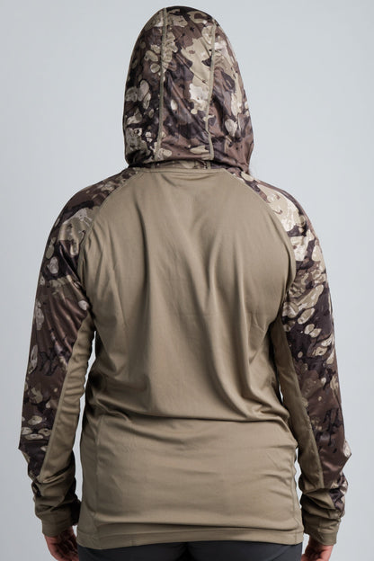 Sweat à capuche d'été rafraîchissant anti-UV UPF 50 pour femme