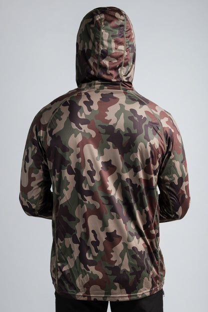 Sweat à capuche rafraîchissant d'été UPF 50