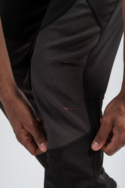 Pantalon d'aventure imperméable gris pour hommes