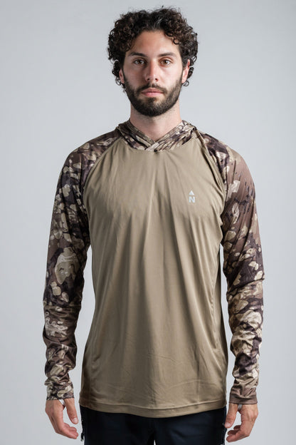 Sweat à capuche rafraîchissant d'été UPF 50