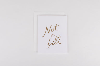 Not A Bill