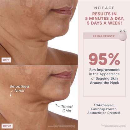 NuFACE MINI+ Device Starter Kit Sandy Rose