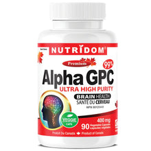 Nutridom ALPHA GPC, 90 gélules végétales