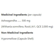Nutridom ASHWAGANDHA 2000, 60 VCaps