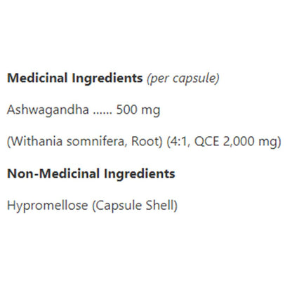 Nutridom ASHWAGANDHA 2000, 60 VCaps