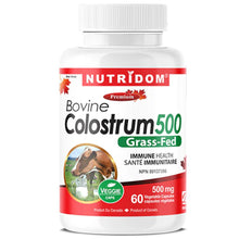 Nutridom COLOSTRUM BOVIN 500, 60 gélules végétales