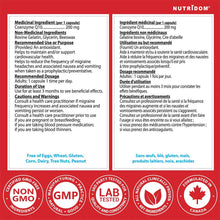 Nutridom COQ10 200 FORCE SUPPLÉMENTAIRE, 120 gélules