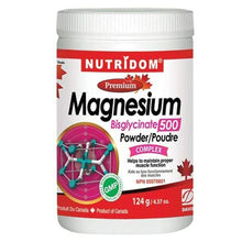 Nutridom BISGLYCINATE DE MAGNÉSIUM 500 POUDRE, 124 g