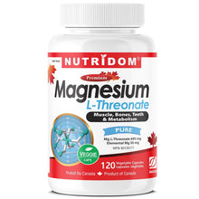 Nutridom MAGNÉSIUM L-THRÉONATE, 120 gélules végétales