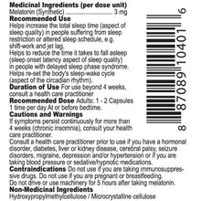Nutridom MÉLATONINE 3 mg, 60 gélules végétales